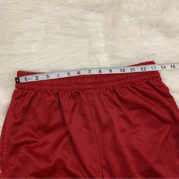 Starter Red Athletic Basketball Shorts - Picture 5 of 9